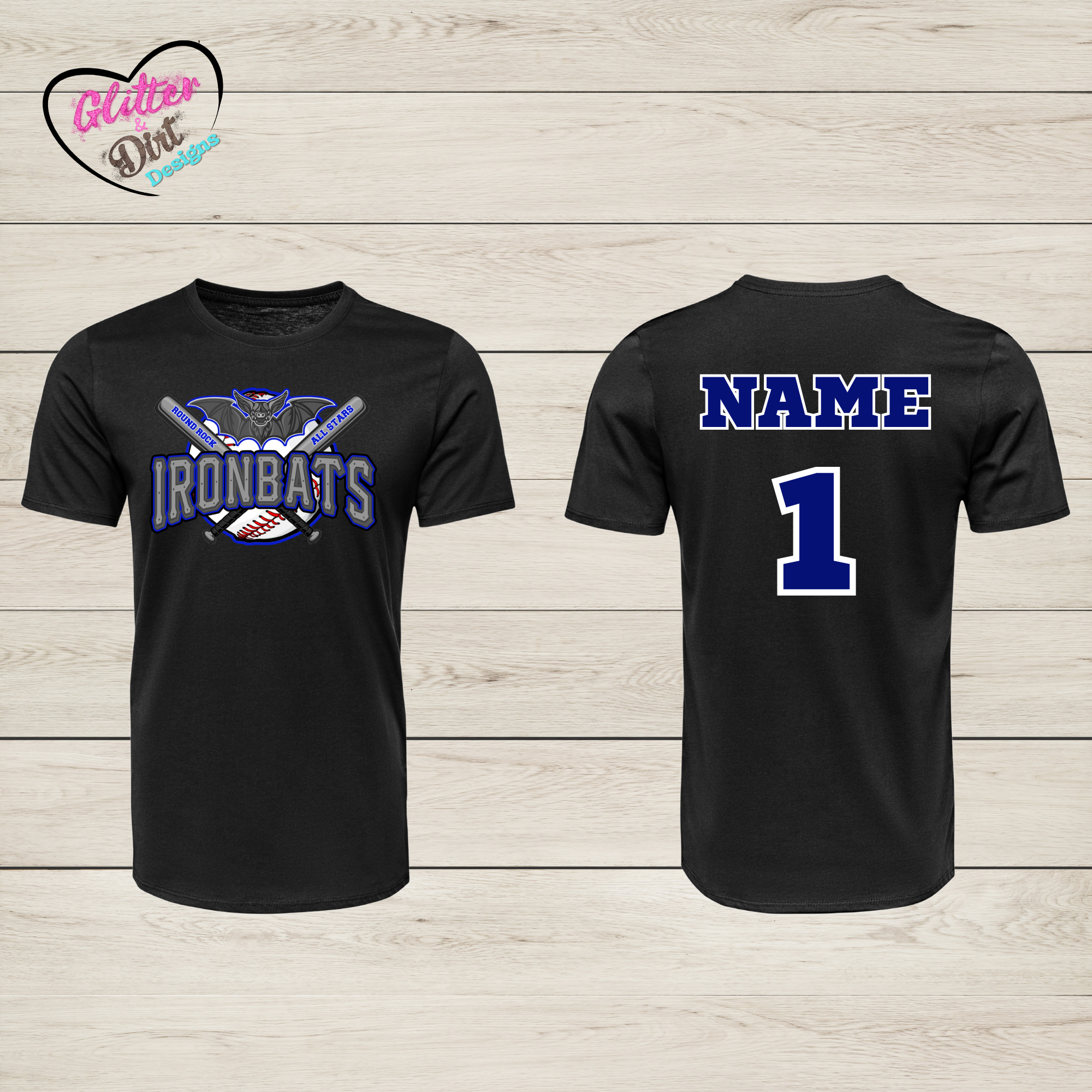 Iron Bats Custom Dri-fit shirts