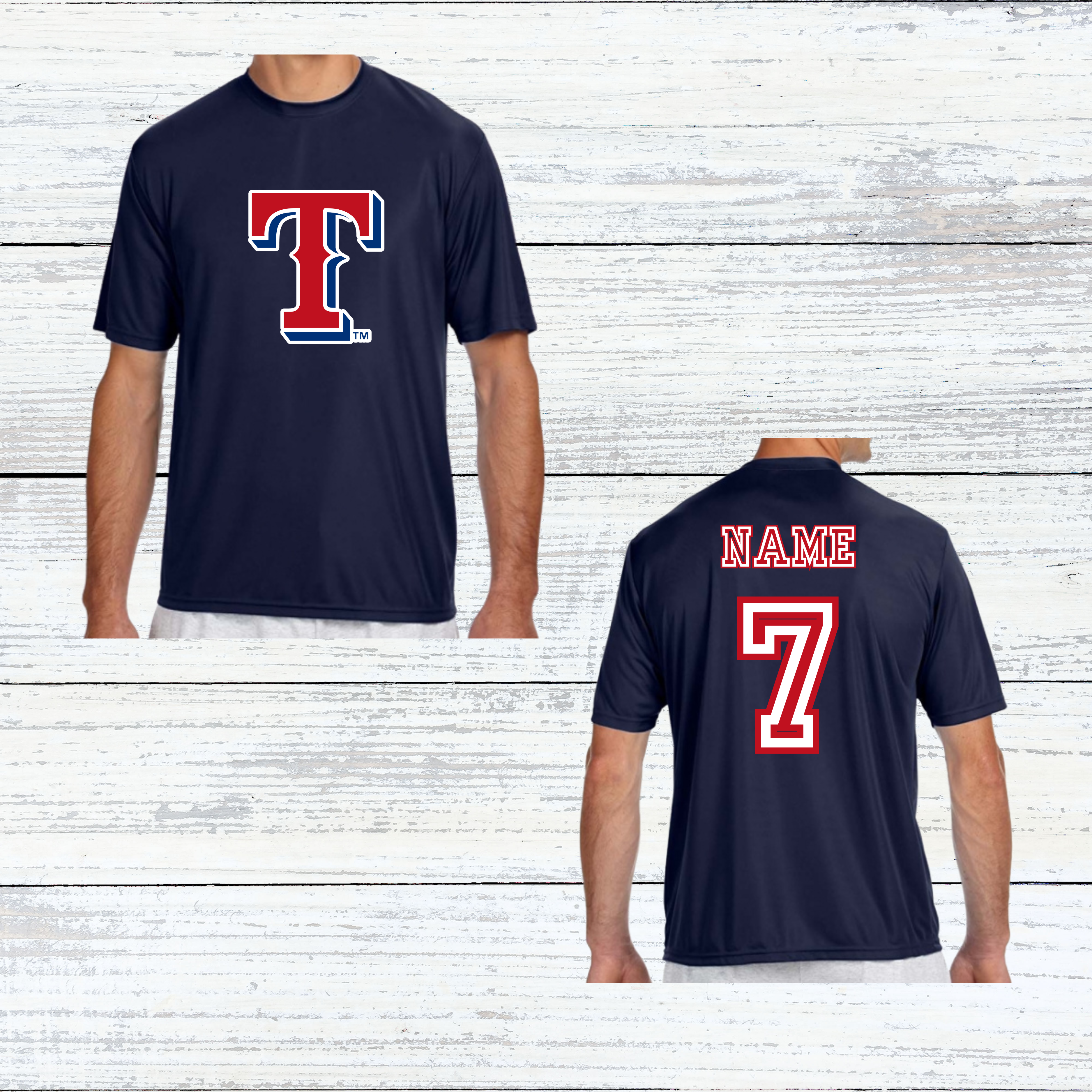 Rangers Practice Jerseys