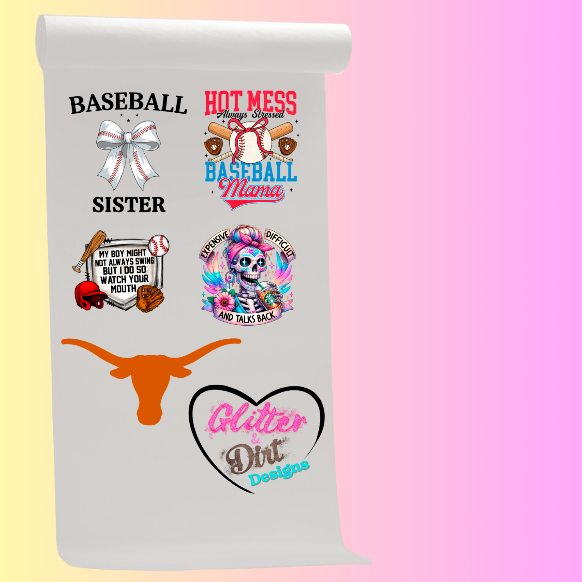 Rolling Gang Sheet- Build your own gang sheet