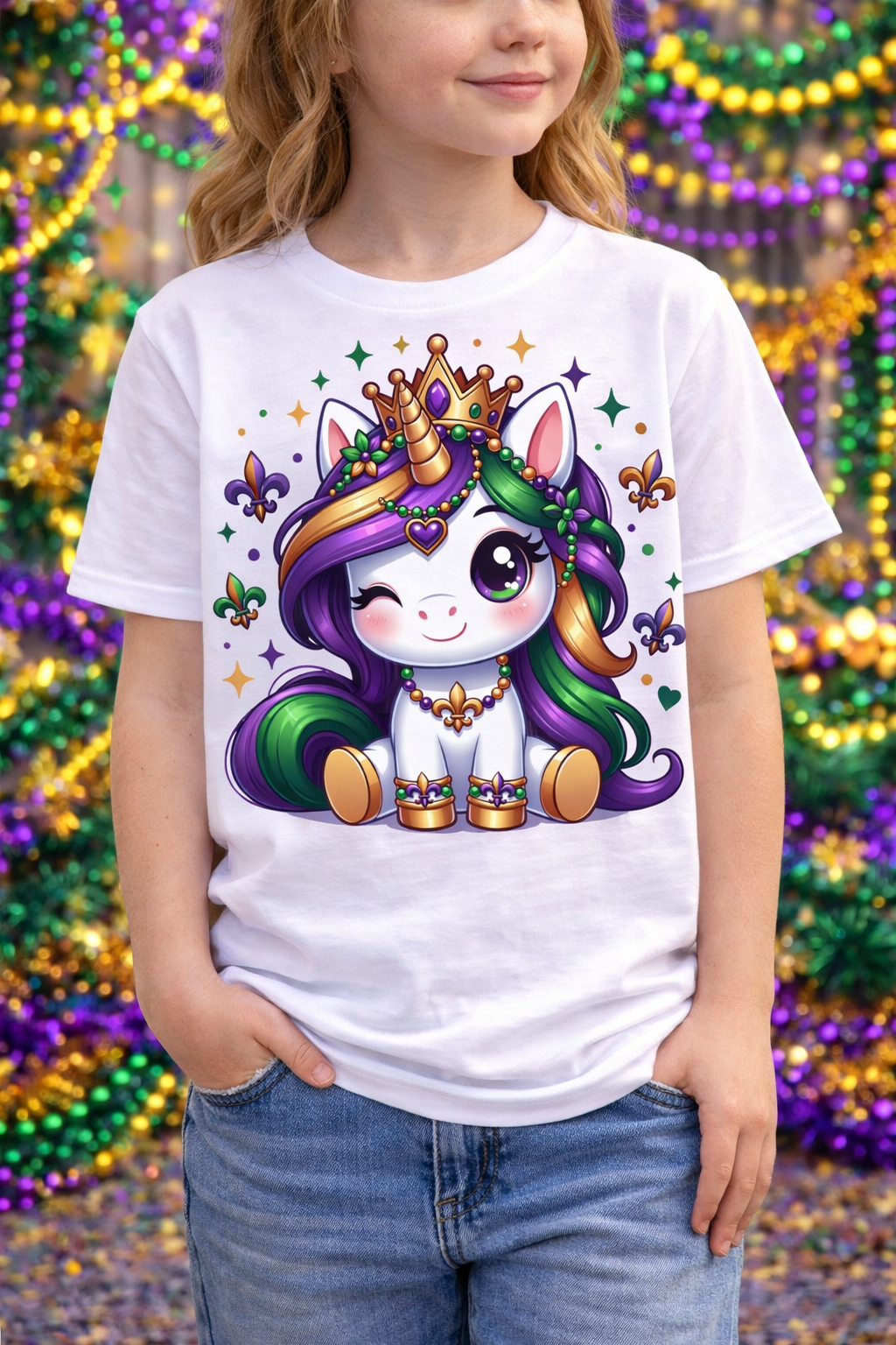 Mardi Gras unicorn